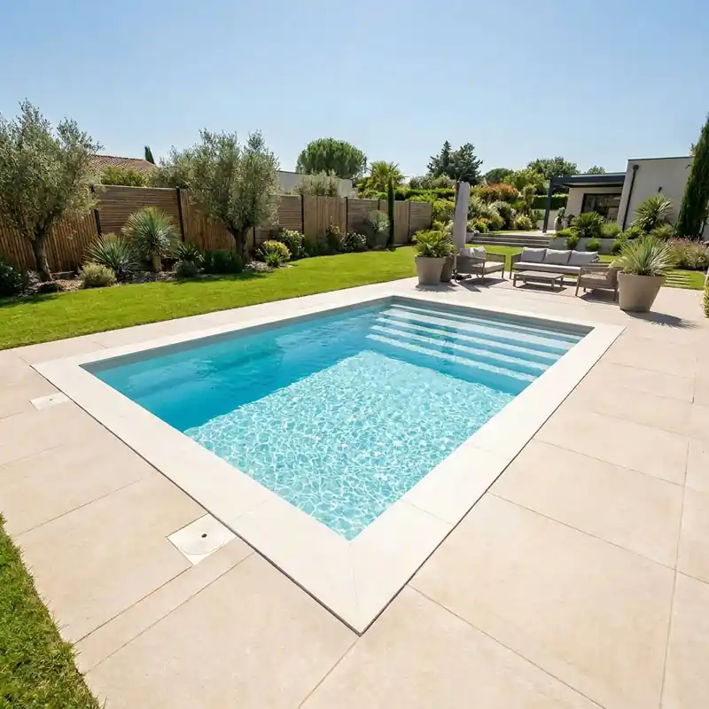Abverkauf GFK Polyesterpool Orlando